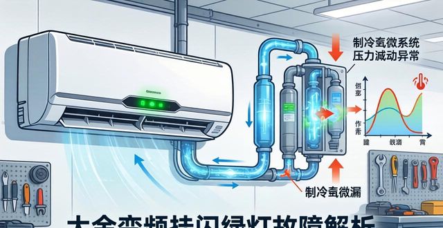 大金变频机闪灯是什么故障_大金变频器故障代码表_大金变频挂闪绿灯故障