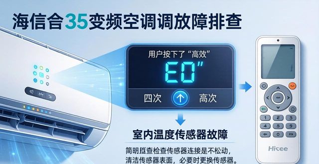 海信变频空调常见故障_海信变频故障空调怎么解决_海信35变频空调故障