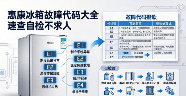 惠康冰箱不制冷怎么办_惠康国际冰箱bcd_450_惠康冰箱故障代码