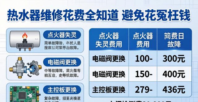 热水器打火器坏了怎么办_修热水器打火器多少钱_热水器打不着火维修多少钱