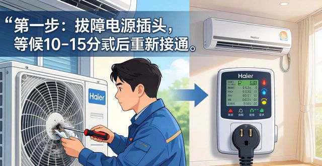 海尔空调出现e57是什么意思_海尔空调故障E57_海尔空调e58故障