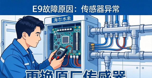 海尔水机故障代码E9_海尔水机e72_海尔水机空调故障代码手册